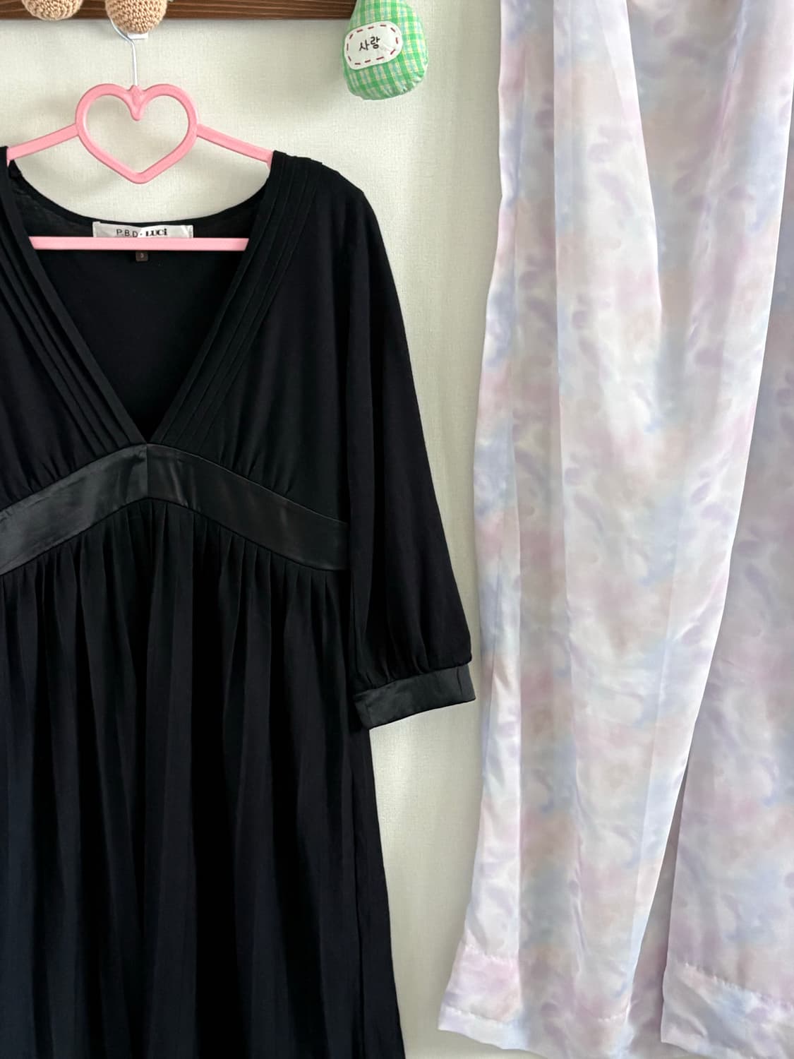 블랙 원피스 상품이미지2