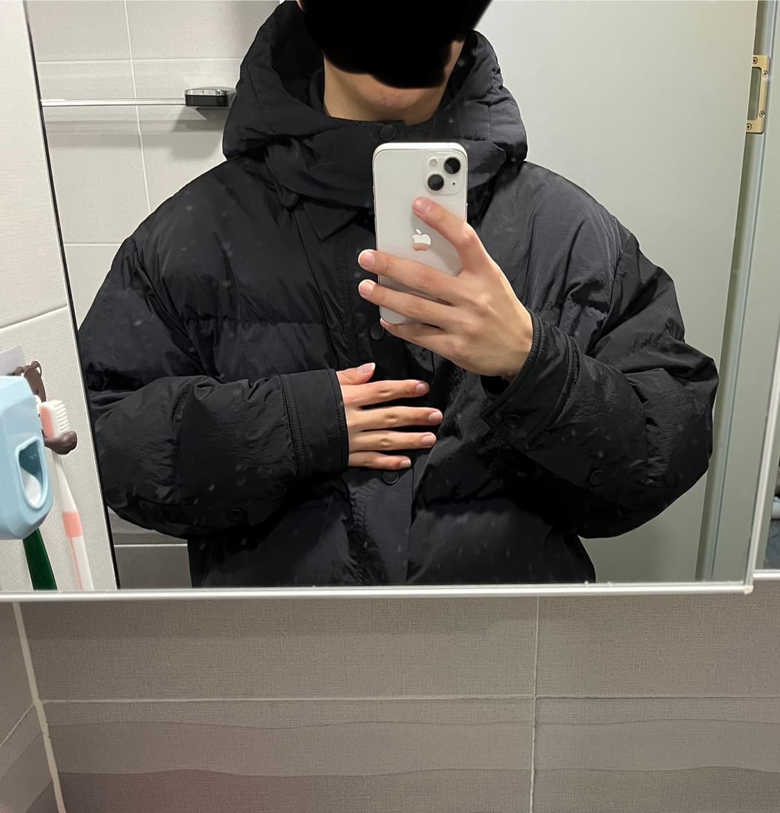 [50] 자크뮈스 라 두두느 블랙 패딩 파카 상품이미지6