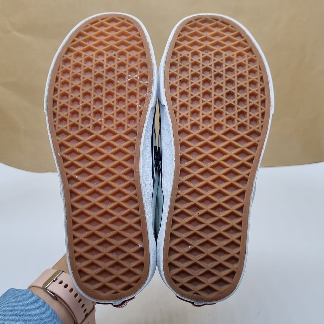 반스 체커보드 여성슬립온230. 상품이미지3