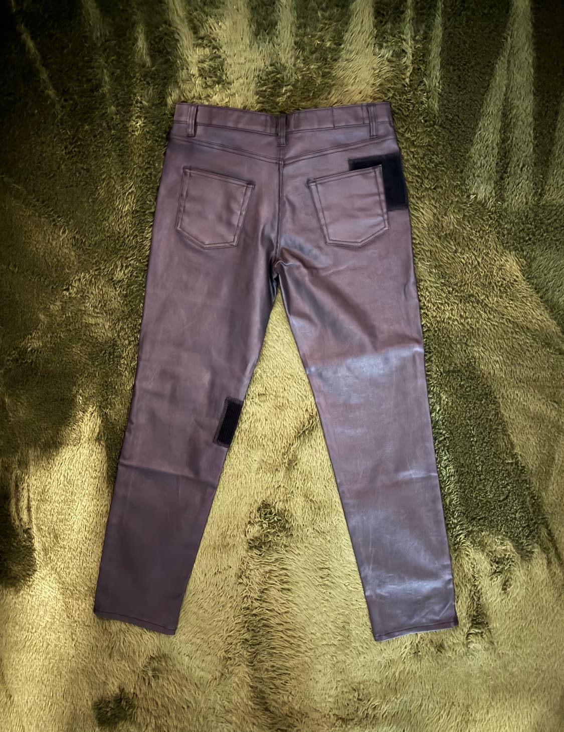 [3] 다잉브리드 X 에이징씨씨씨 피크 로고 패치 코팅 진 블랙 상품이미지9