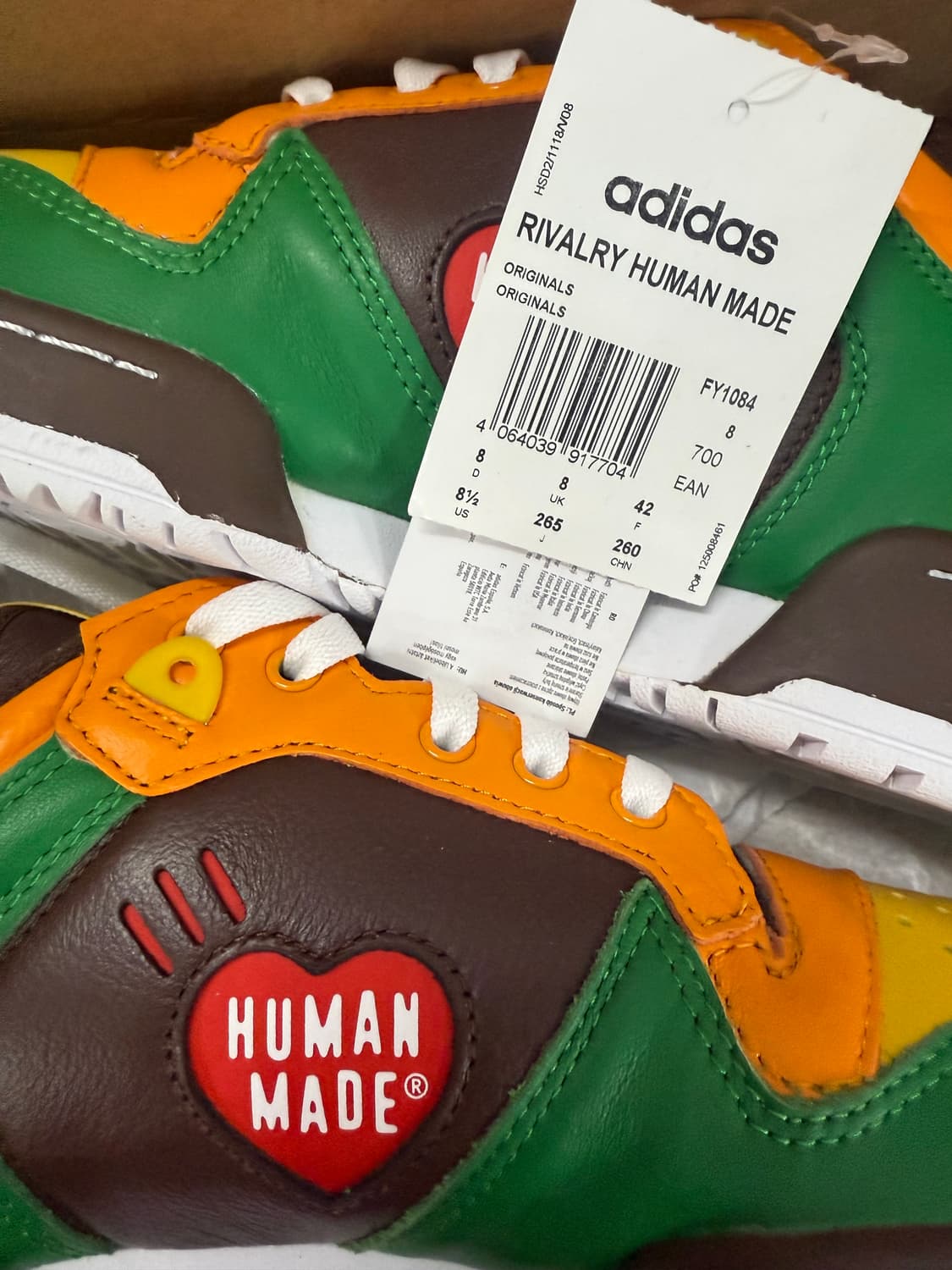 20fw 휴먼메이드 라이벌리 그린 265 상품이미지1