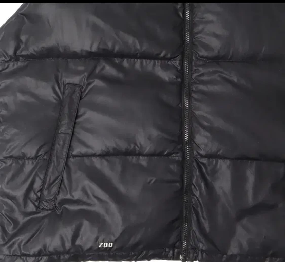 no.110 노스페이스 700 블랙 패딩 조끼  xl  상품이미지4