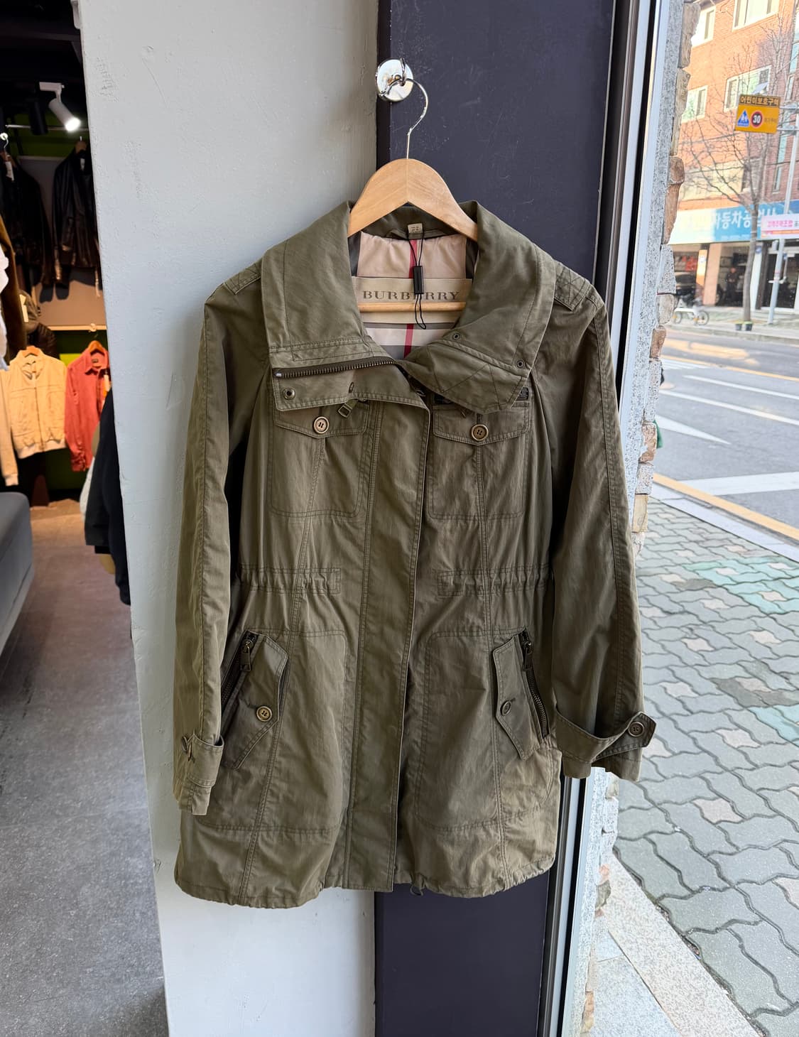 .UK8/ 버버리 4-Pocket 야상 트렌치코트 자켓 상품이미지2