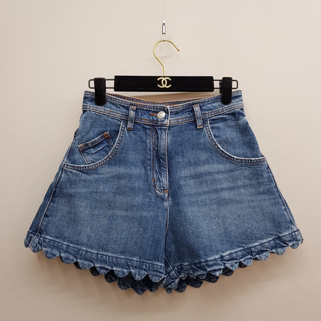 마쥬 스캘럽 데님 팬츠 36사이즈 상품이미지2