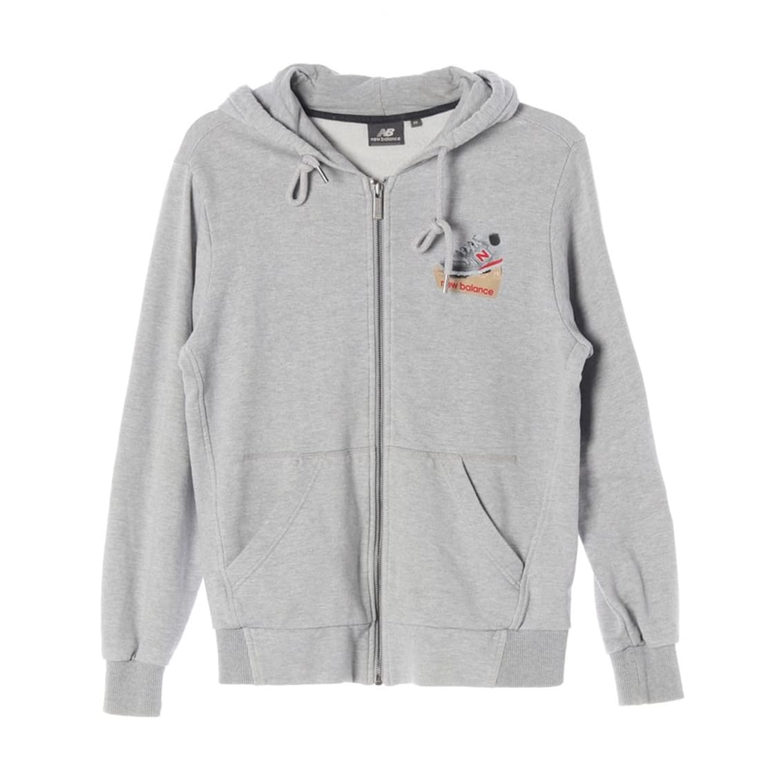 뉴발란스 그레이 후드집업  상품이미지1
