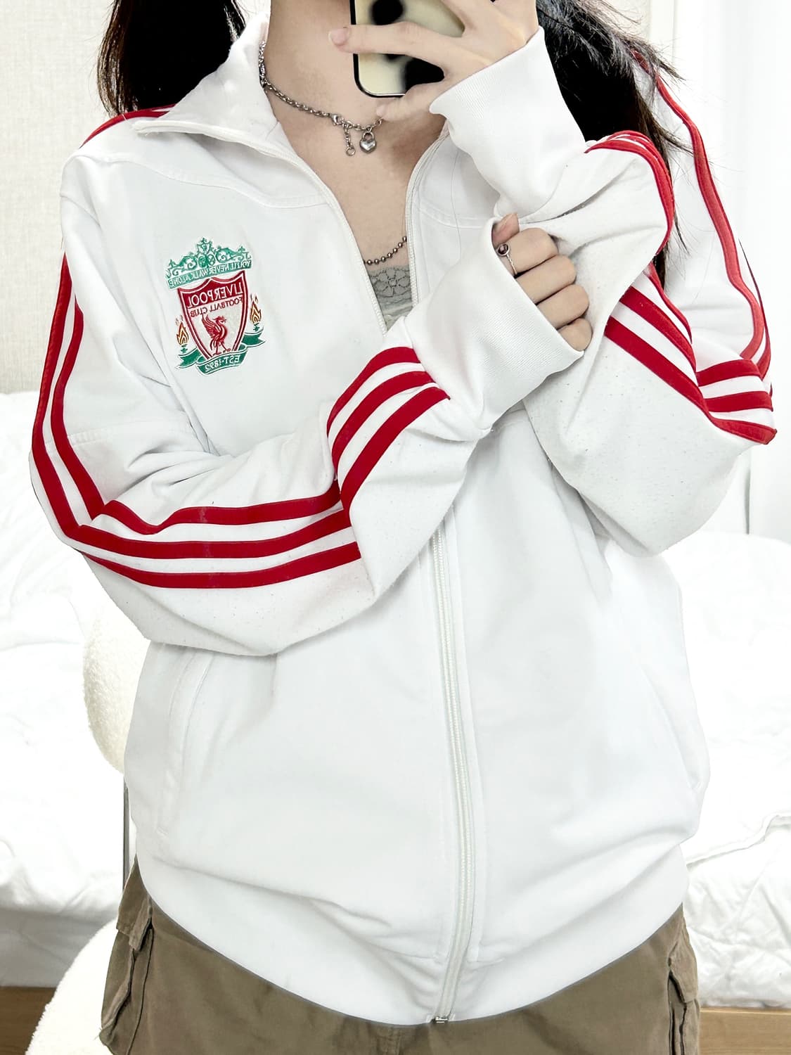 아디다스 리버풀 흰빨 져지 상품이미지4