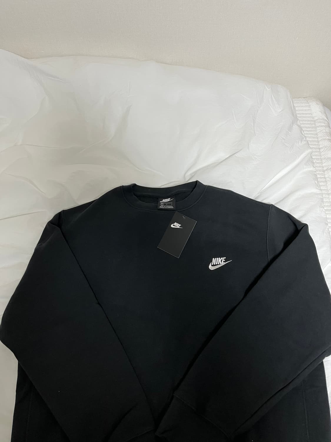 나이키 자수 기모 맨투맨 상품이미지1