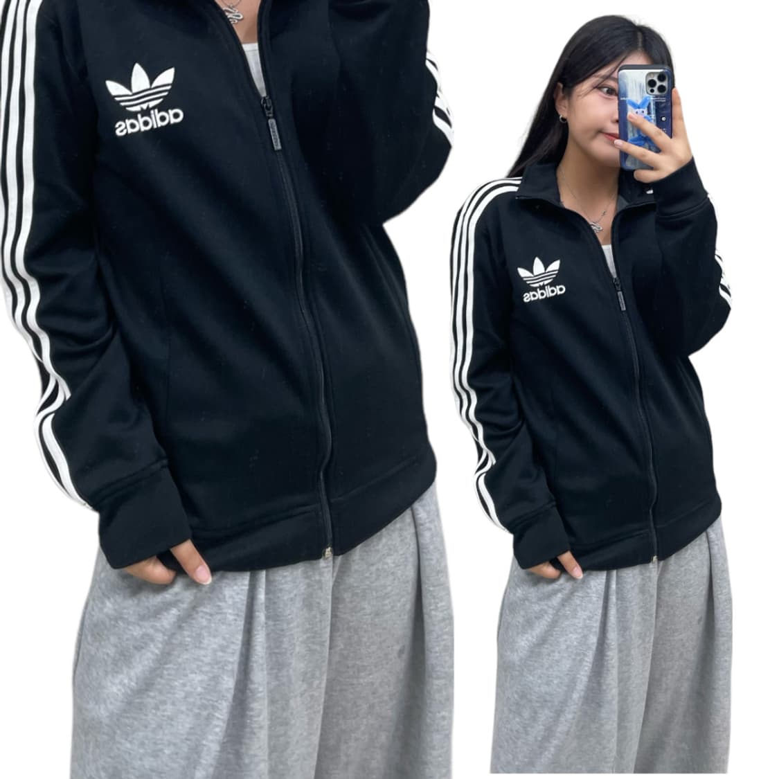 아디다스 spo 유로파 트랙탑 블랙 105 상품이미지1