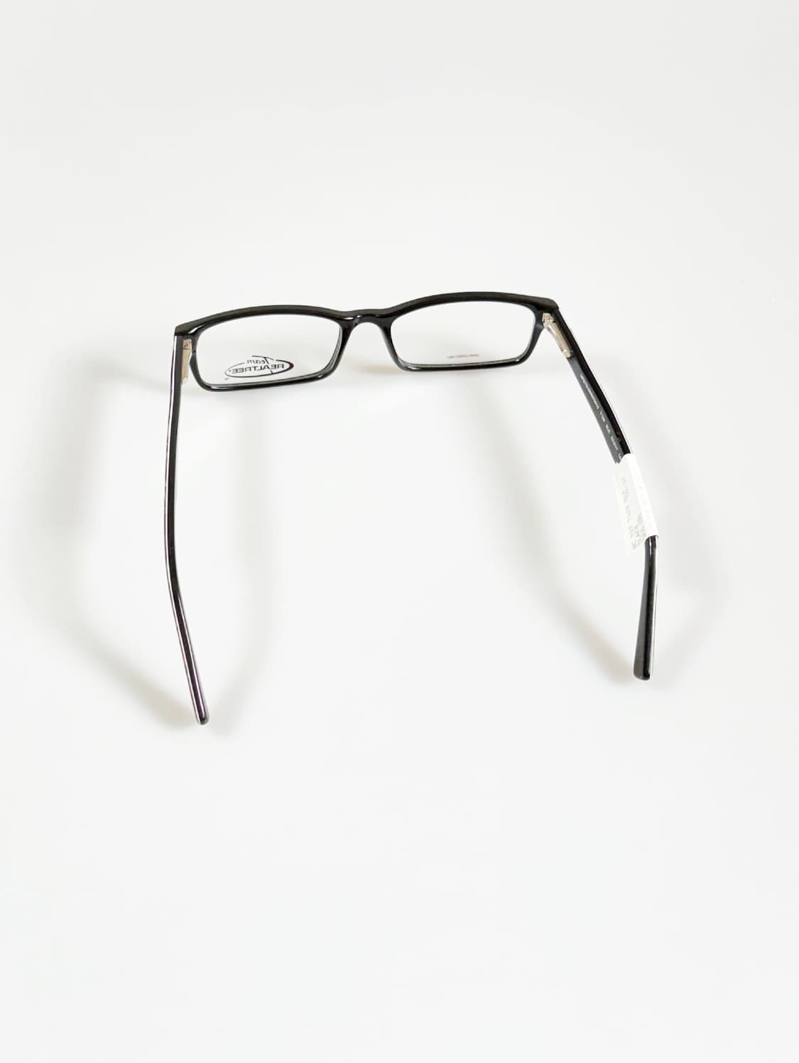 TEAM REALTREE 블랙 리얼트리 뿔테 스퀘어 빈티지 안경 상품이미지5