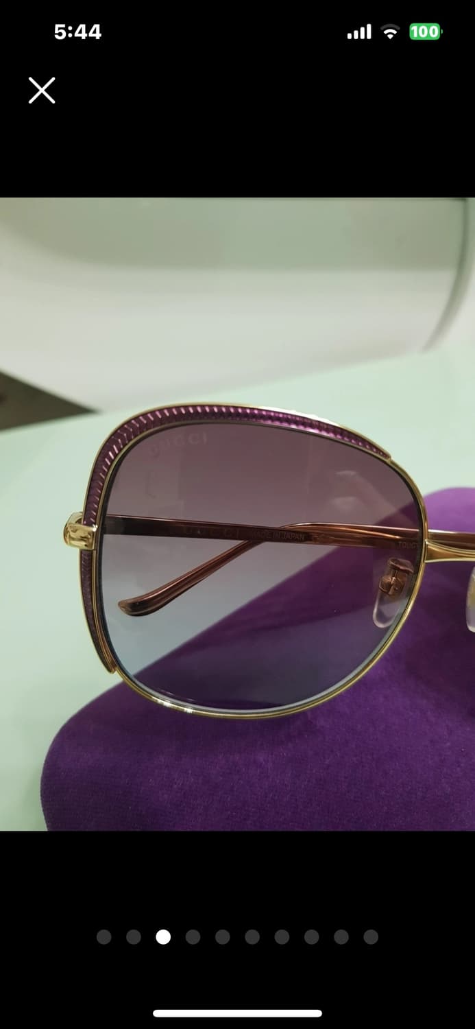 새상품)GUCCI 바이올렛 메탈선글라스 상품이미지3