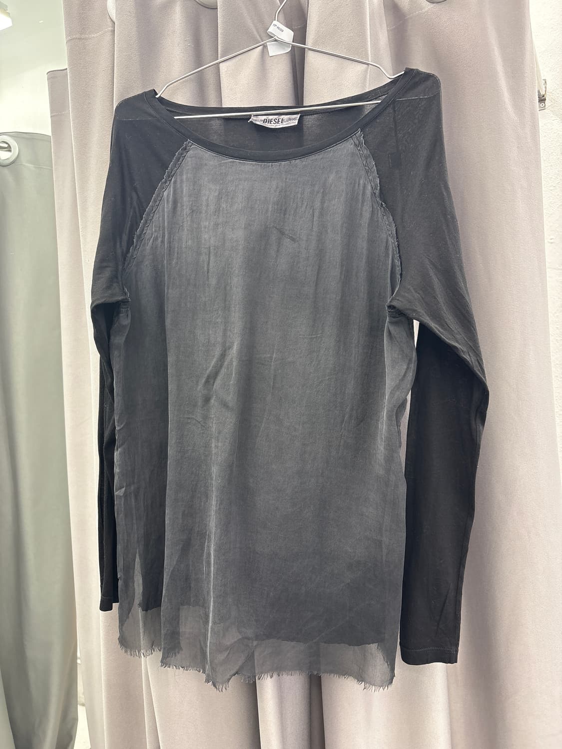 디젤 래글런 실크코트 롱슬리브 상품이미지1