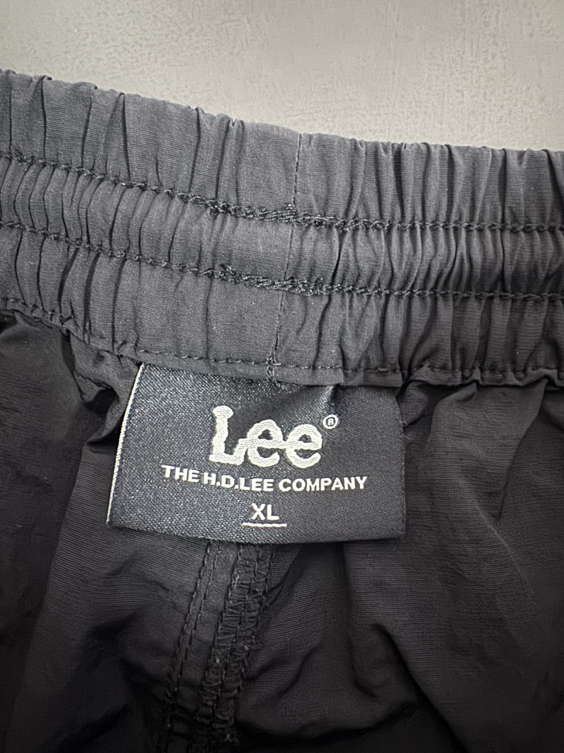 Lee 리 투 포켓 나일론 밴딩 카고 반바지 블랙 XL 33.8인치 상품이미지3