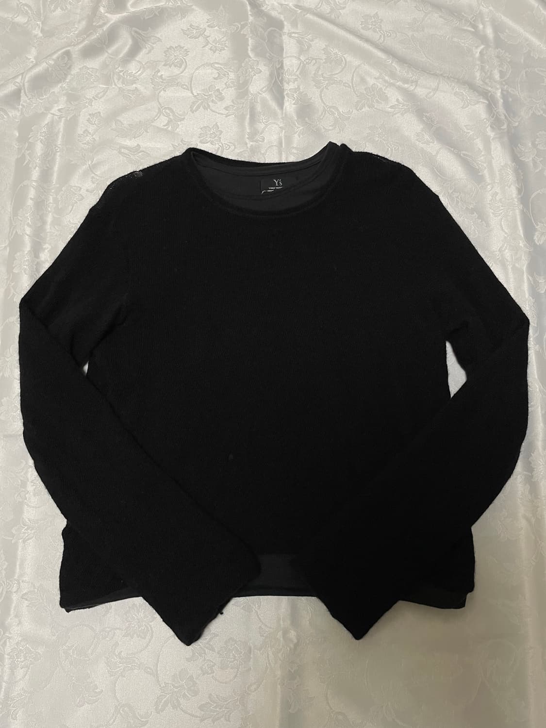Yohji yamamoto layered roundneck knit 상품이미지1