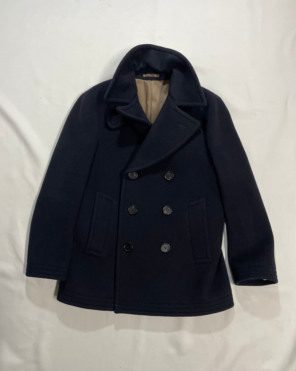 SLWK. 11fw 북포켓 피코트 상품이미지1