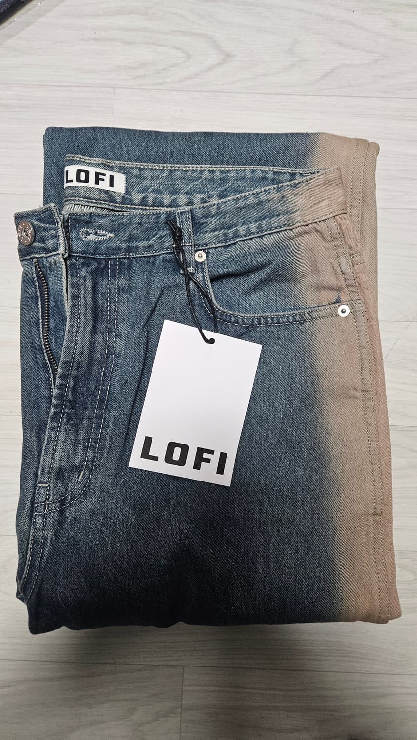 LOFI 사이드라인 워싱 데님 상품이미지10