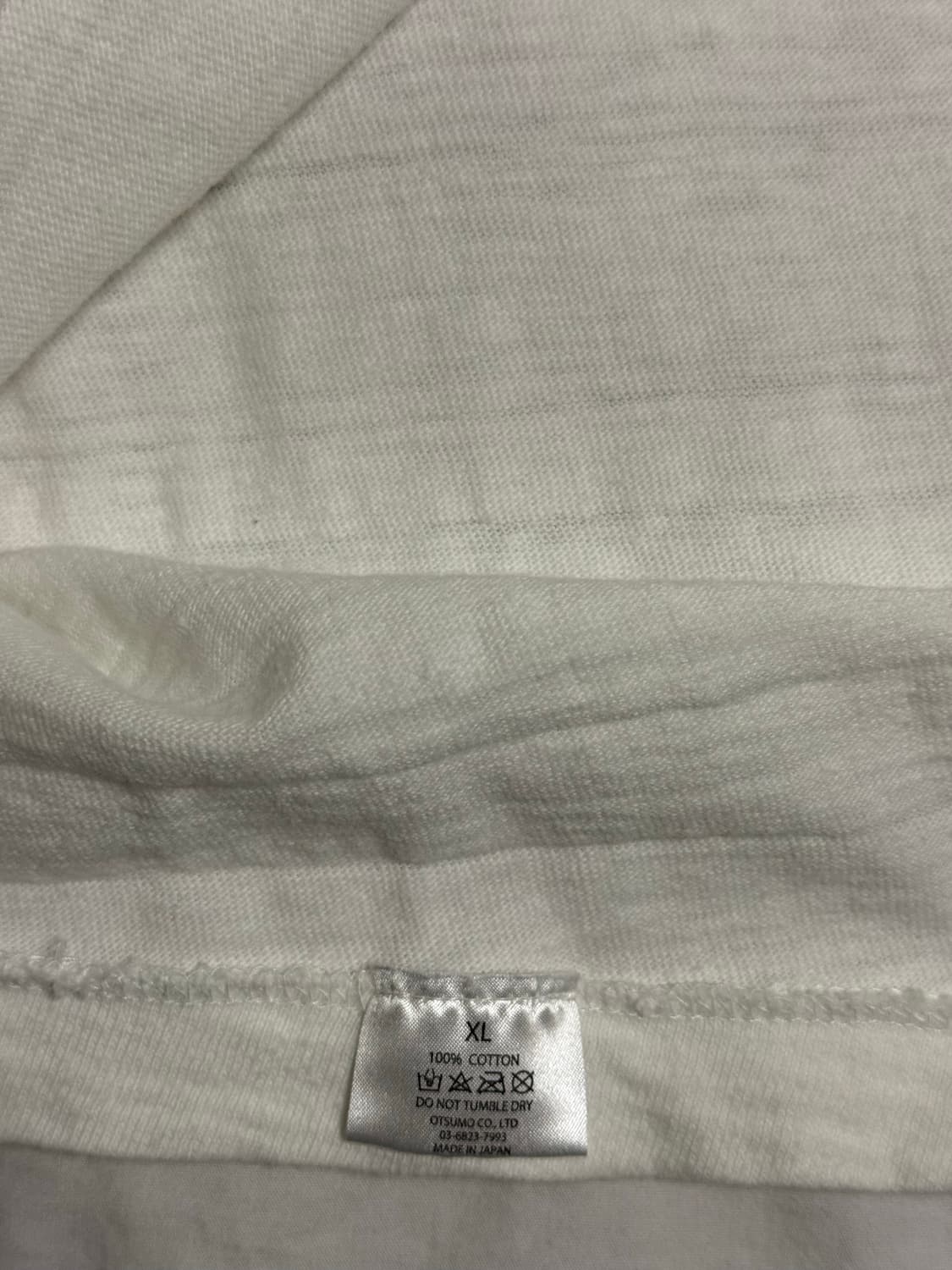 휴먼메이드 하트 티셔츠 화이트 그레이 삿포로 스토어 한정 XL 상품이미지5