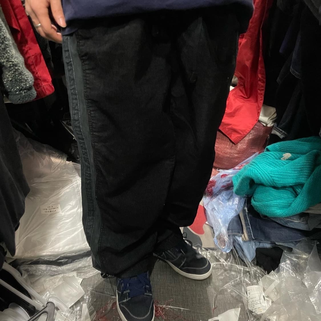 후부FUBU 코듀로이 조거가능 힙합팬츠 상품이미지1