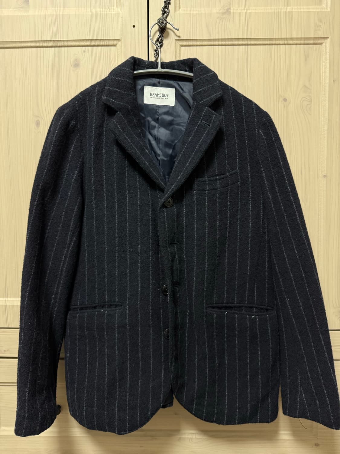 빔즈 보이 스트라이프 자켓 빈티지 상품이미지2