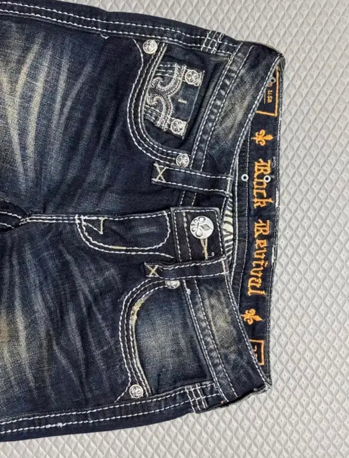 락리바이벌 부츠컷 데님 청바지 상품이미지3