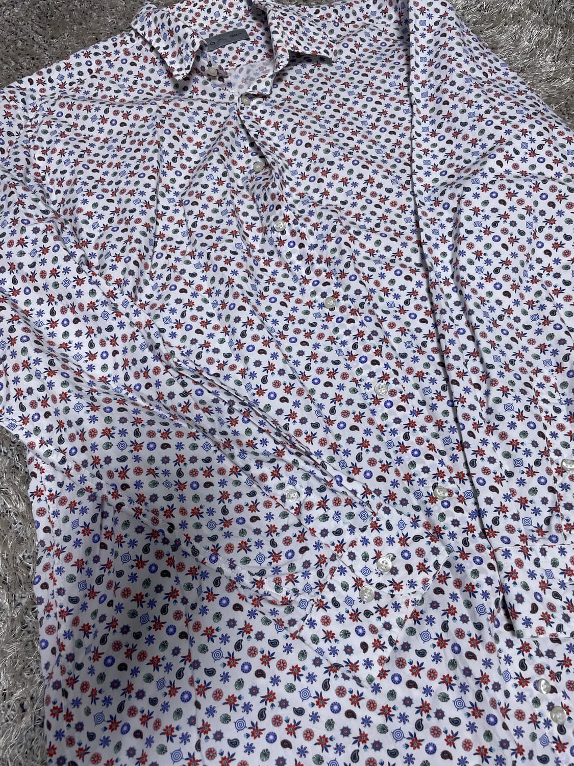 이태리제 ETRO 긴팔 셔츠 사이즈 110 상품이미지2