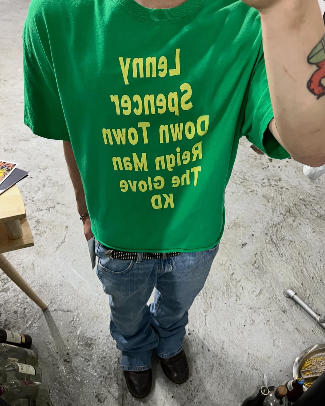 Sonics player name cutting tee 상품이미지1