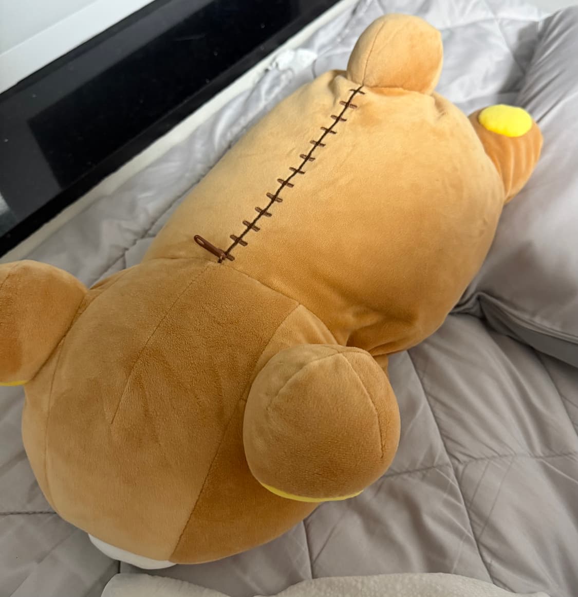 리락쿠마 모찌 오야스미 대형 40cm 인형 낮잠 산엑스 코리락쿠마 라잉 상품이미지2