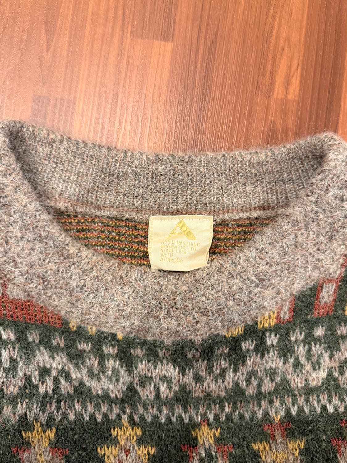 Vtg 빈티지 에스닉 울 니트 상품이미지7