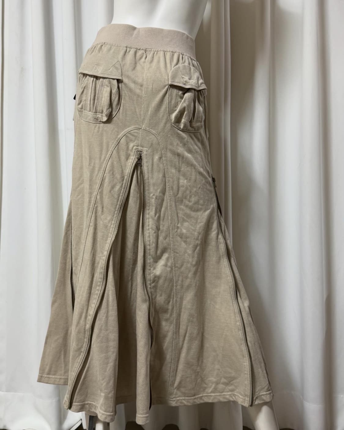 빈티지 롱 스커트 미사용품 상품이미지3