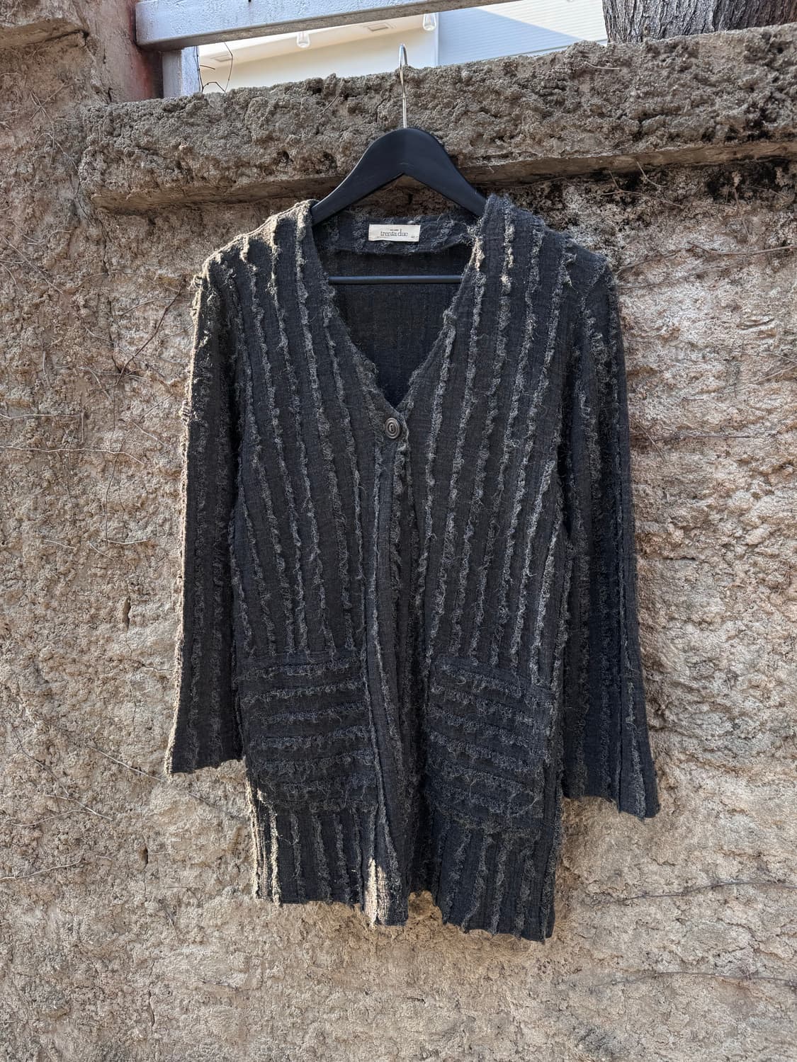 Trenta Due 텍스처 니트 가디건 상품이미지3