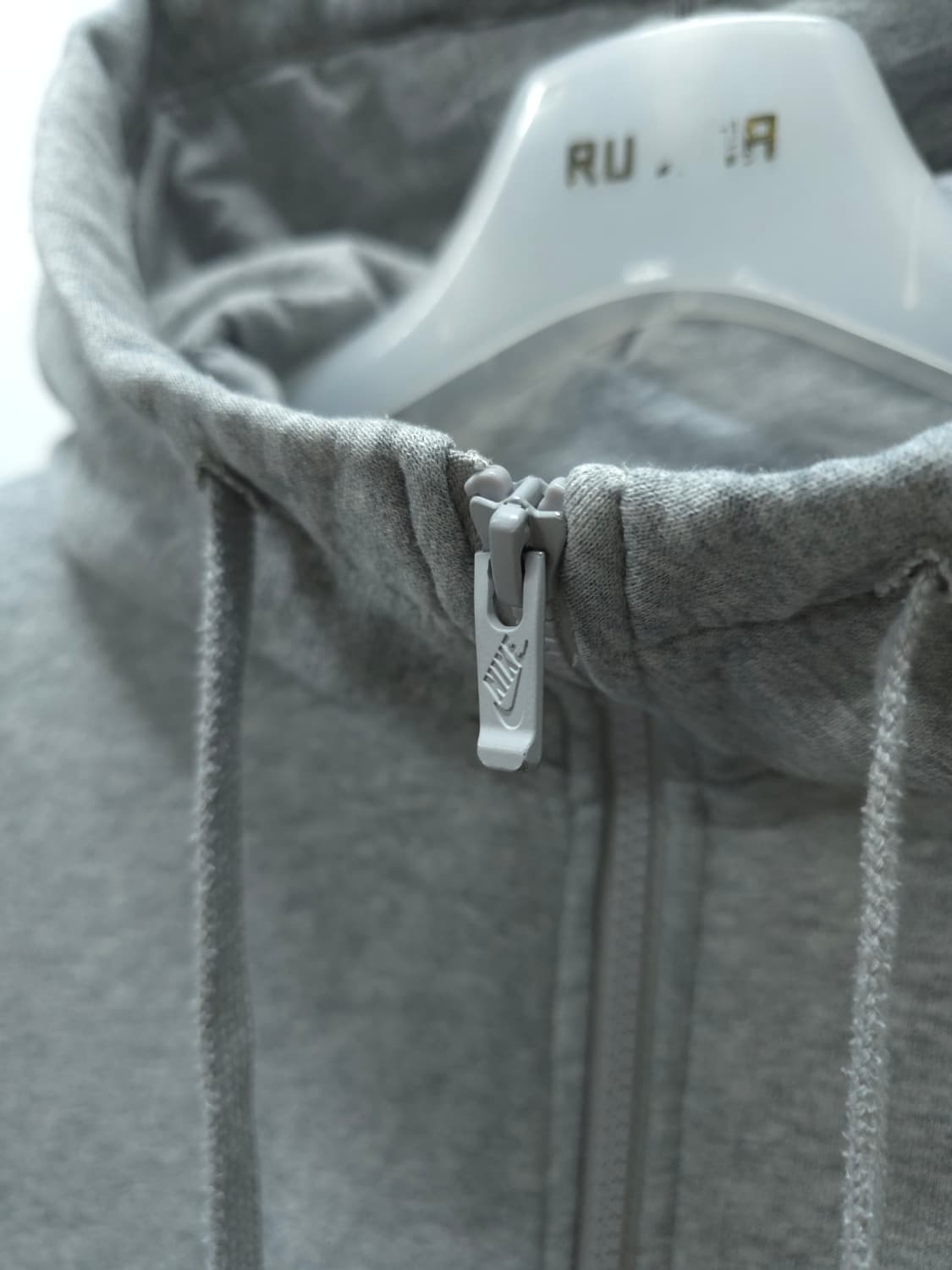 나이키 남성 그레이 풀집업 후디 상품이미지5