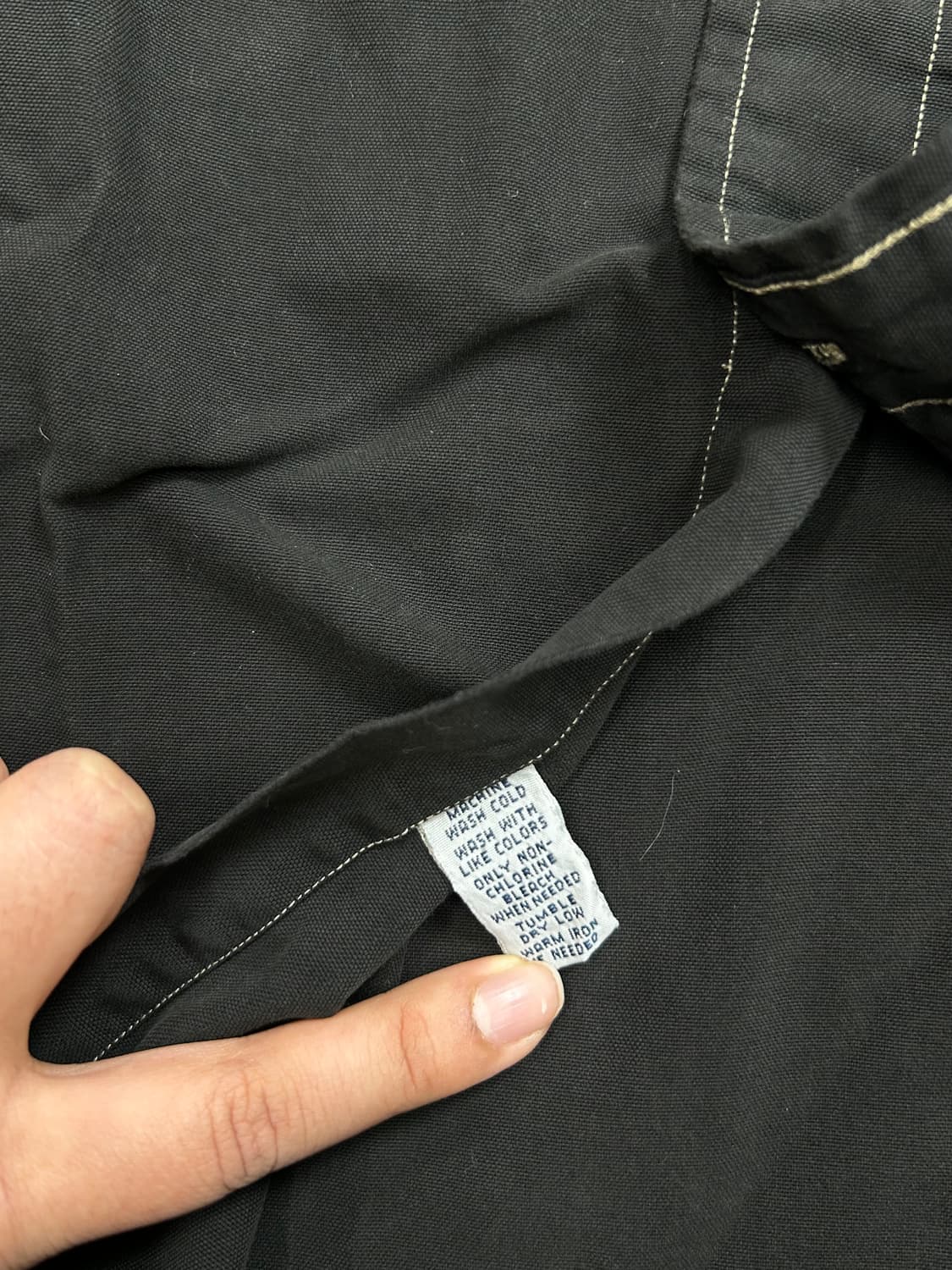 폴로 랄프로렌 블랙 스티치 셔츠 L 상품이미지7