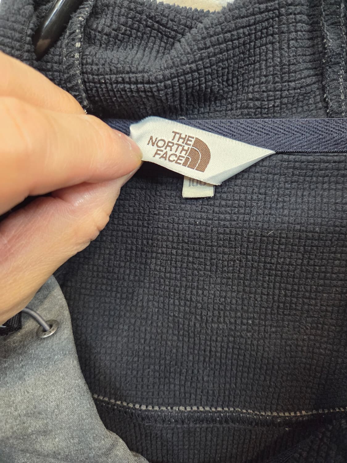 노스페이스 화이트라벨 리전 안감기모 후드집업 자켓 L 상품이미지3