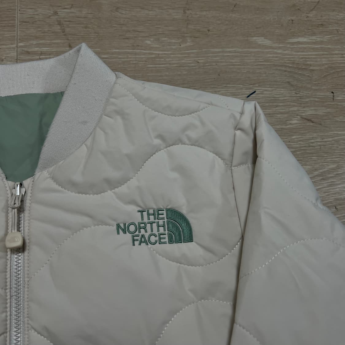 노스페이스 키즈 리버시블 퀼팅점퍼 [아이보리] 140 (9-10세) 상품이미지4