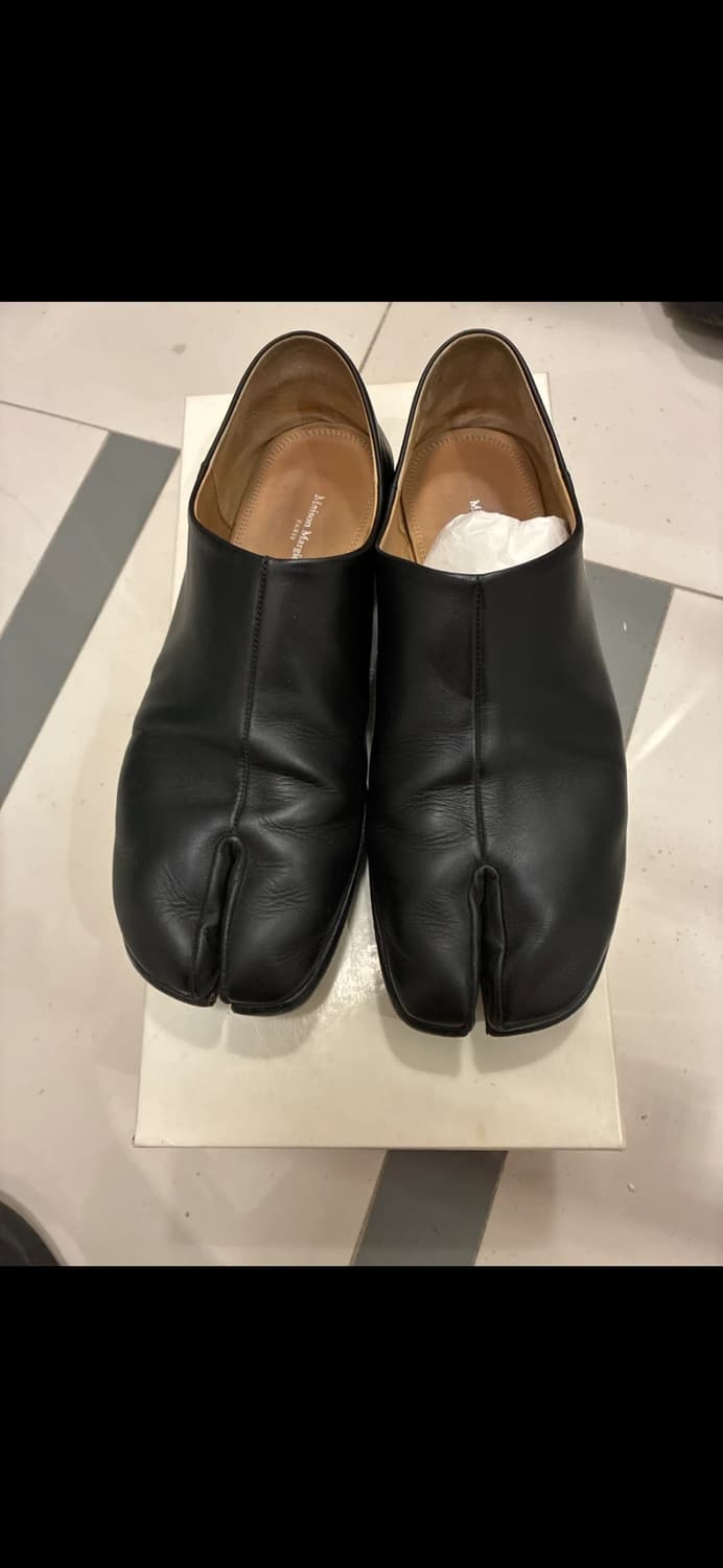 메종 마르지엘라 슬립온 타비 슈즈 블랙 상품이미지2
