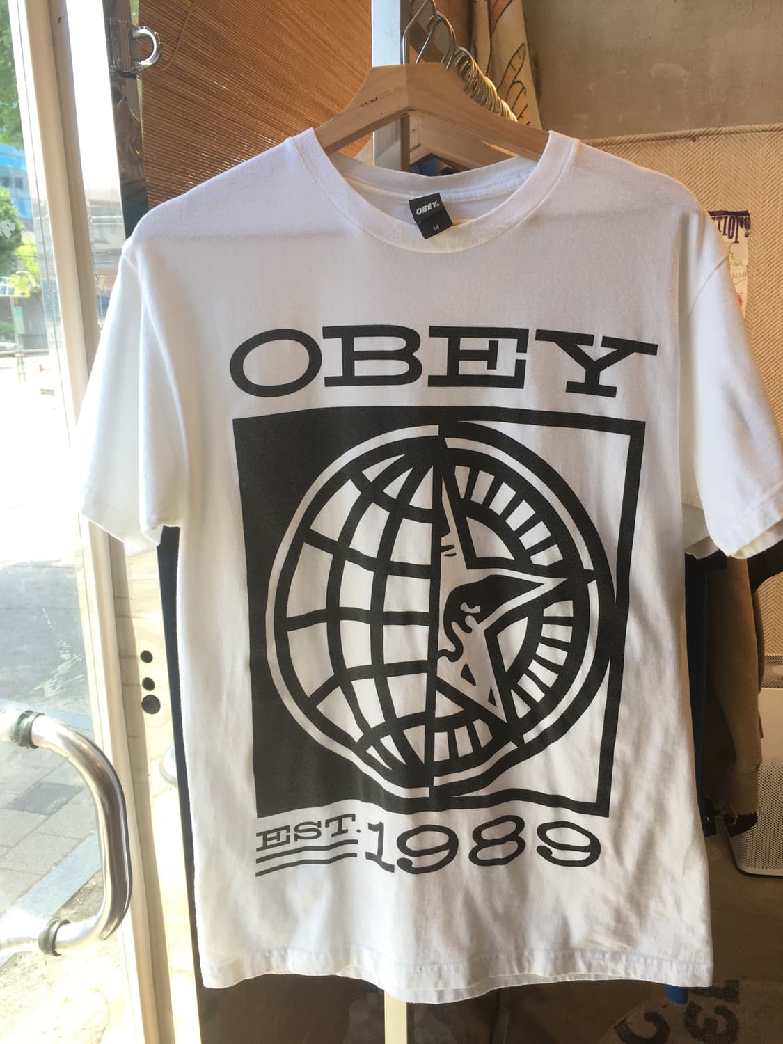 오베이Obey 로고티 상품이미지1