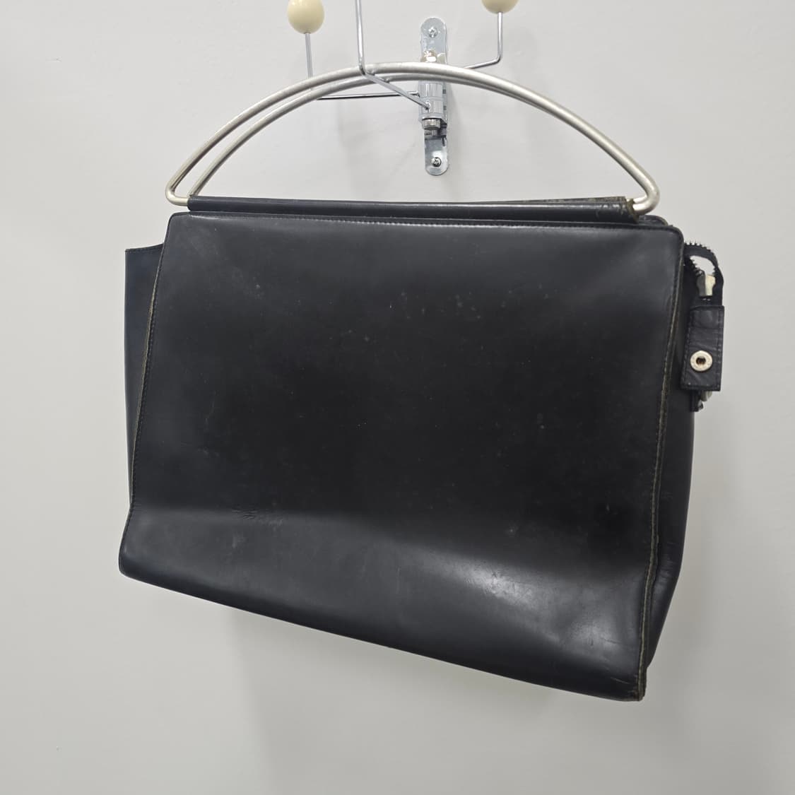 요지야마모토 ys acc 탑핸들 레더 크로스백 상품이미지2