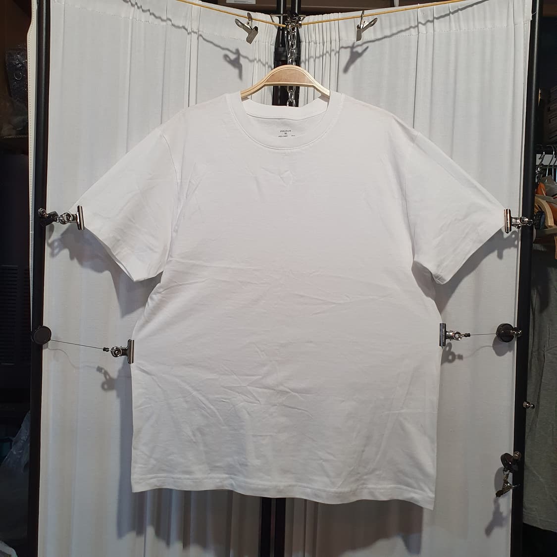 폴햄 화이트 반팔면티 XL2508590 상품이미지1