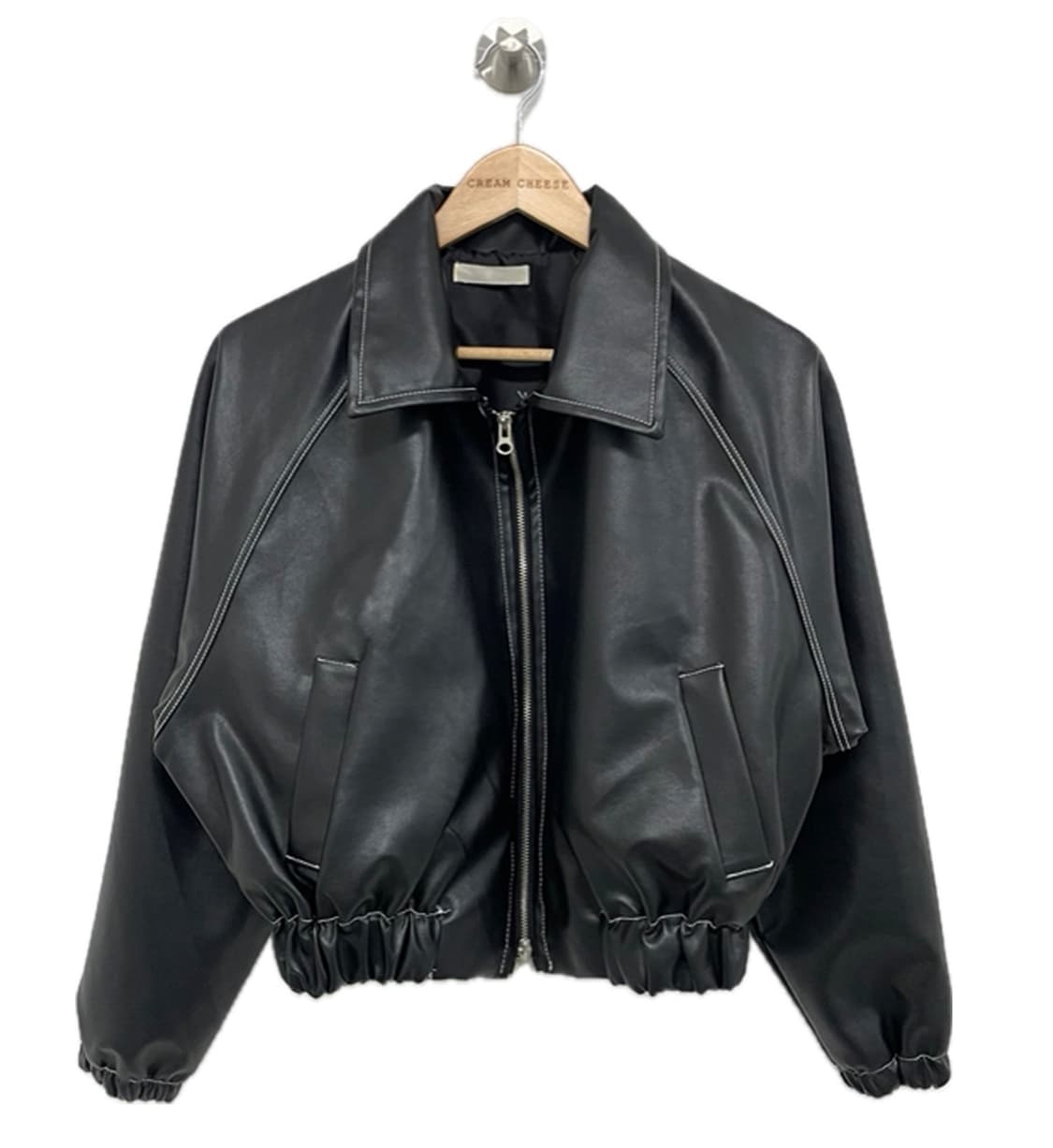 보세 블랙 가죽자켓  상품이미지1