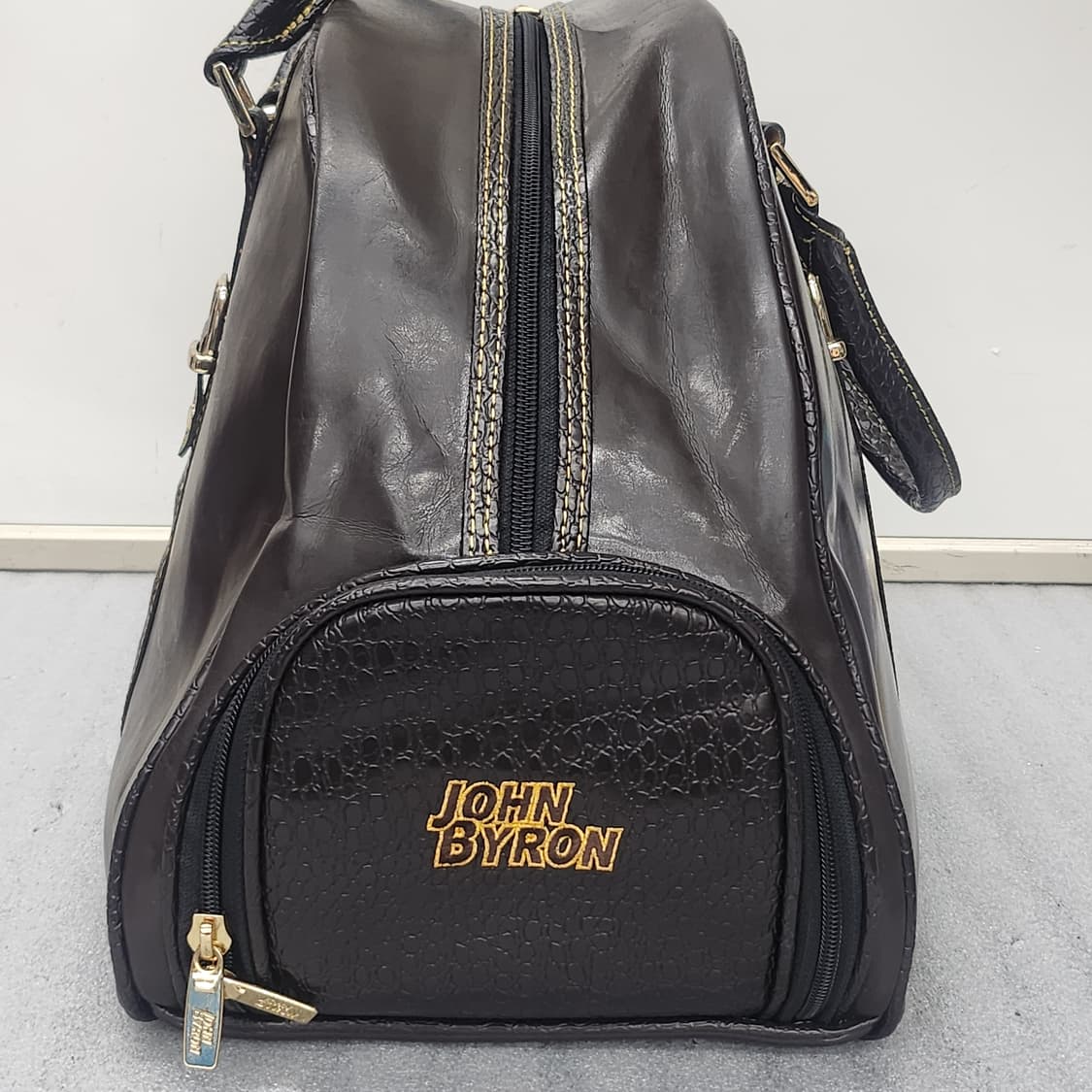 존바이런 가죽 골프 보스턴백50x30x25cm 상품이미지6