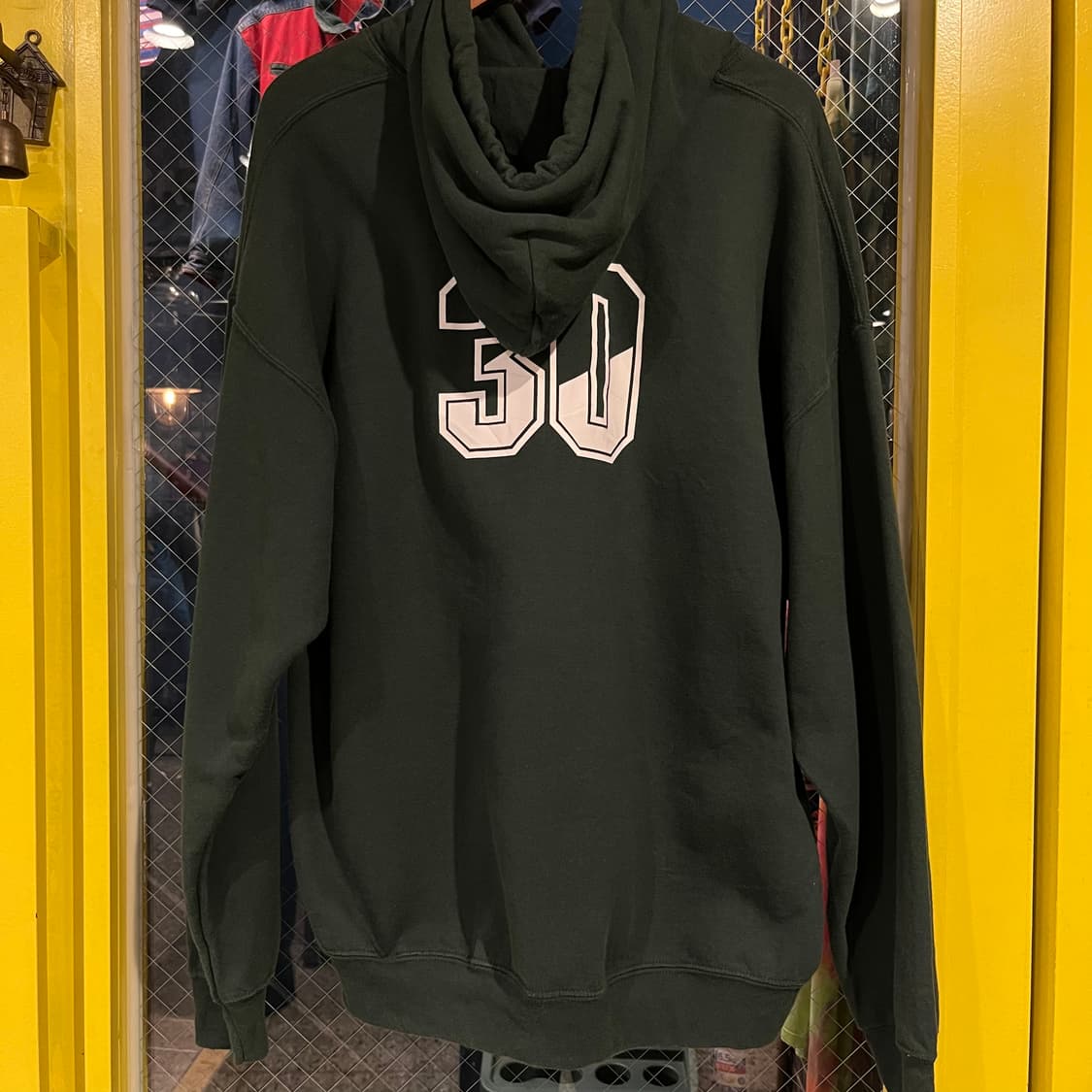 GILDAN Lynx로고 그린 후드티 상품이미지7