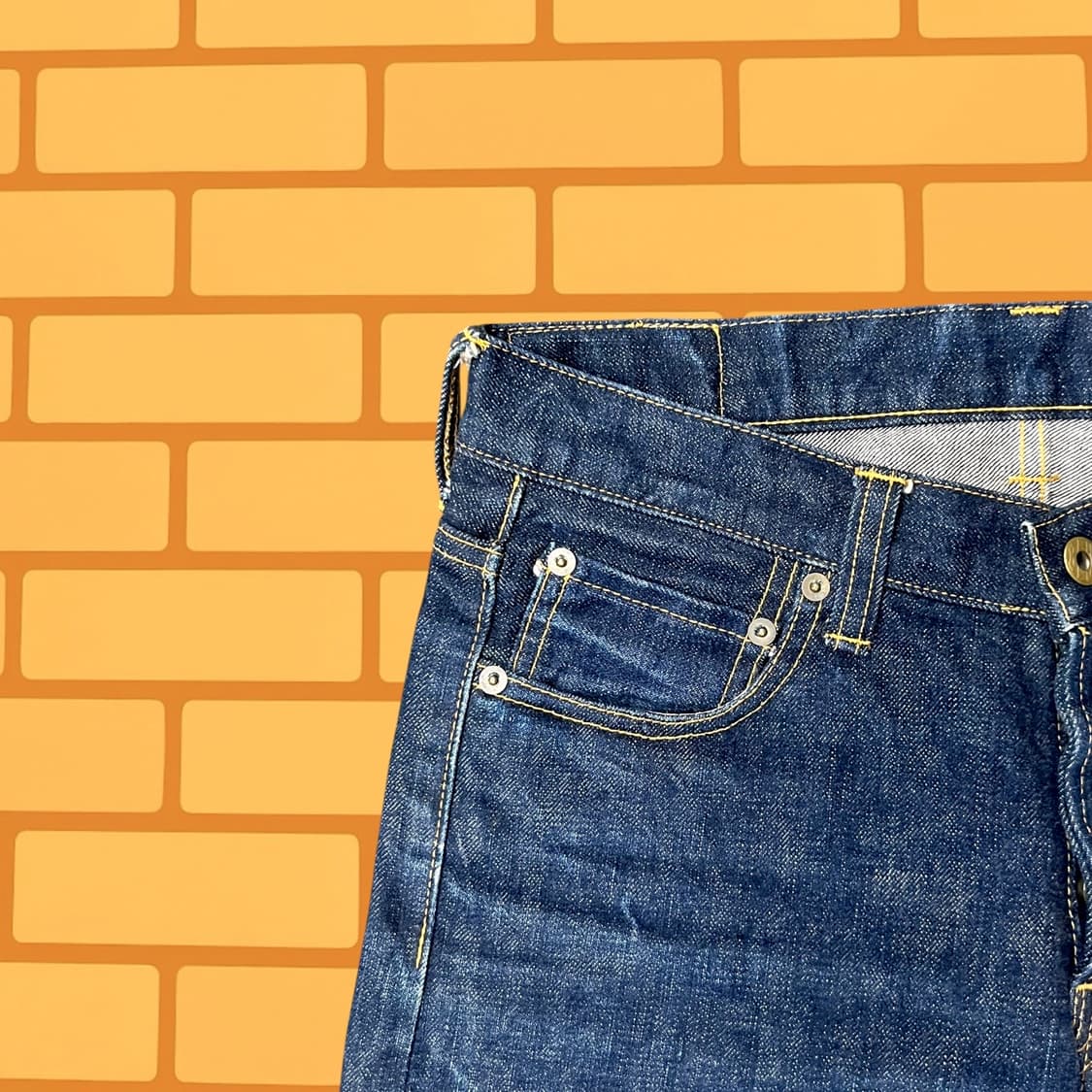 재팬 블루 셀비지 데님 팬츠 (31) 상품이미지2