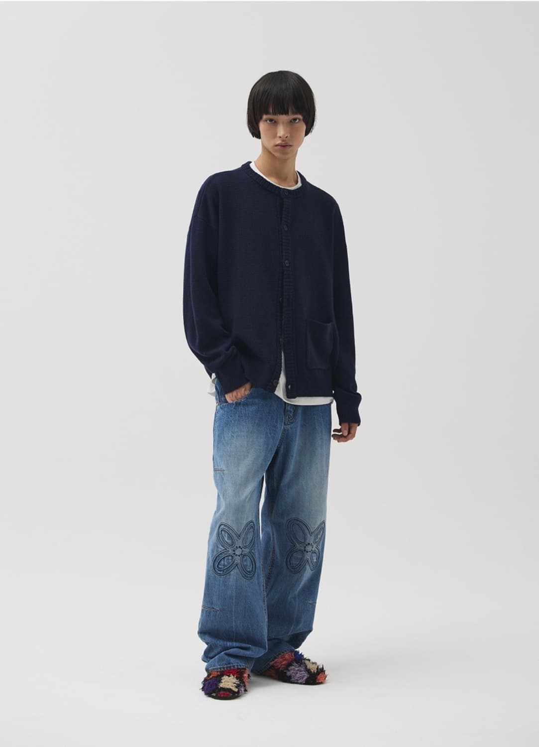 마틴플랜 Cycla Crinkle Denim Pants - M.BLUE 상품이미지5