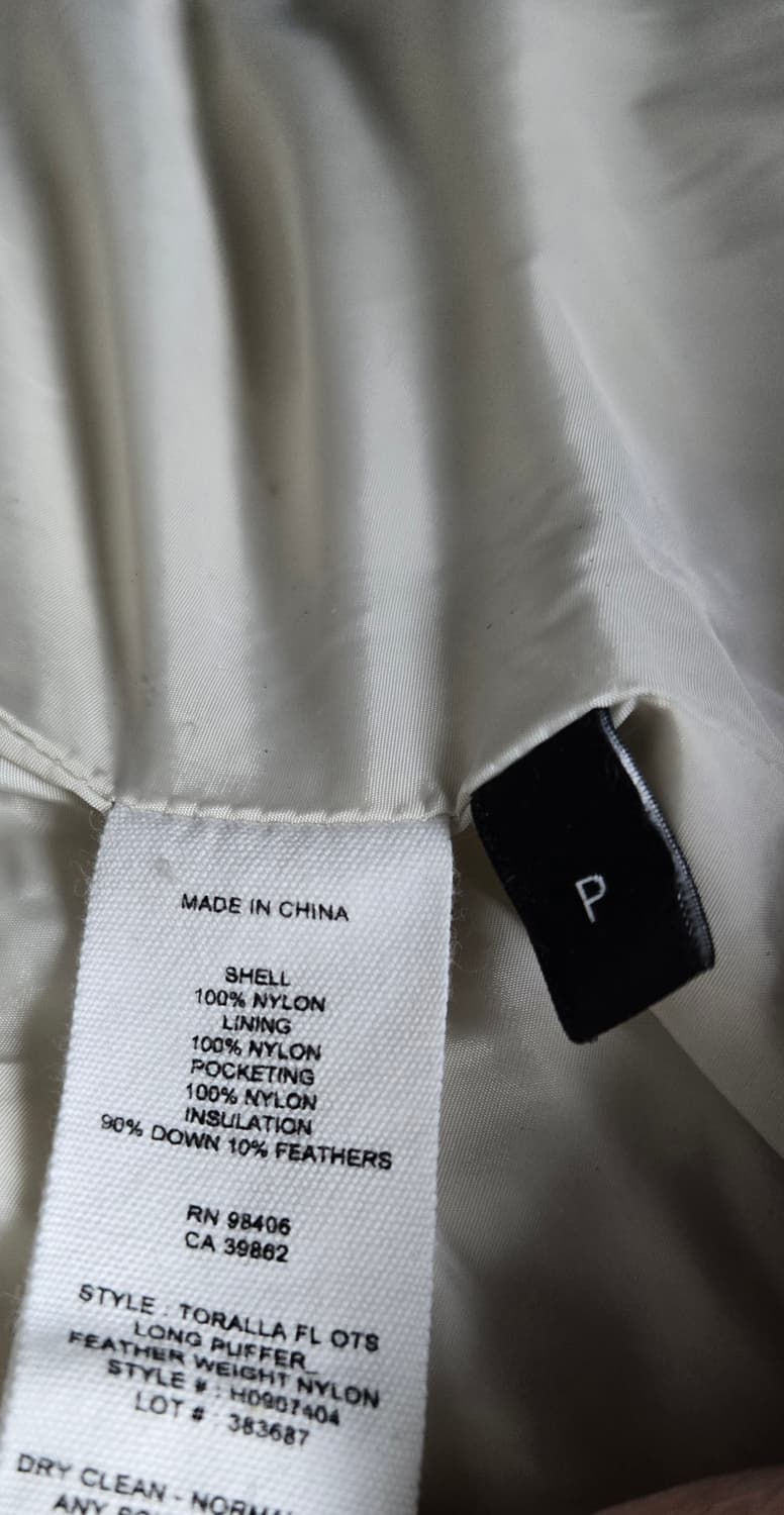 띠어리 에크루 다운 패딩 상품이미지6