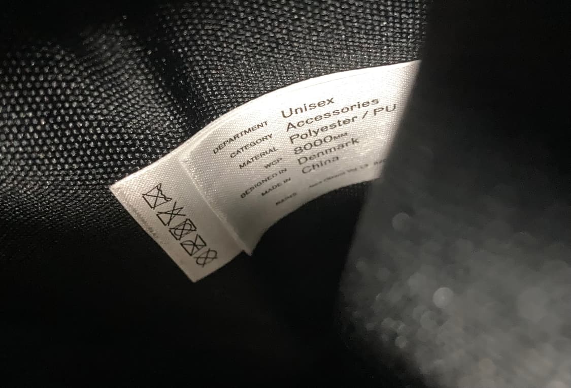 레인스 방수 미니멀 백팩 마룬 컬러 상품이미지9