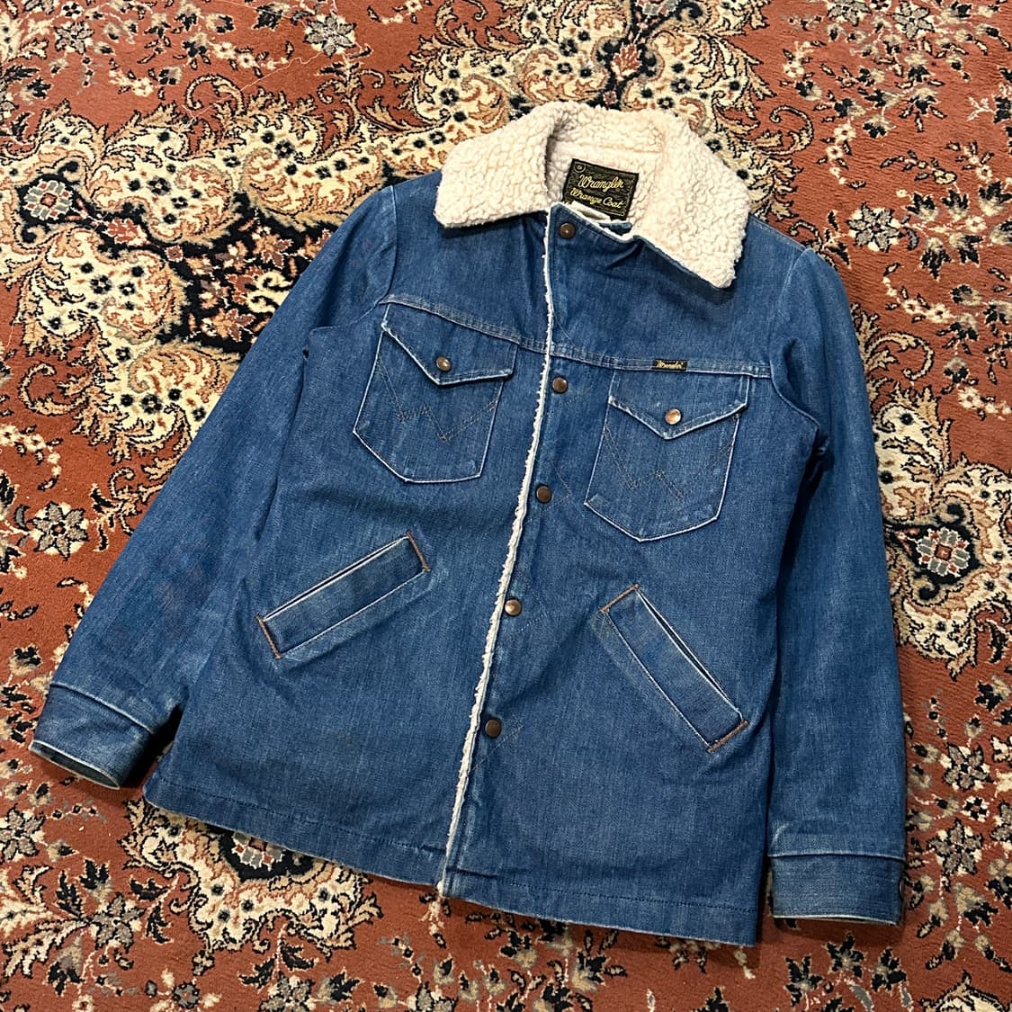 랭글러 70s 데님 쉐르파 자켓 (S) USA 상품이미지2