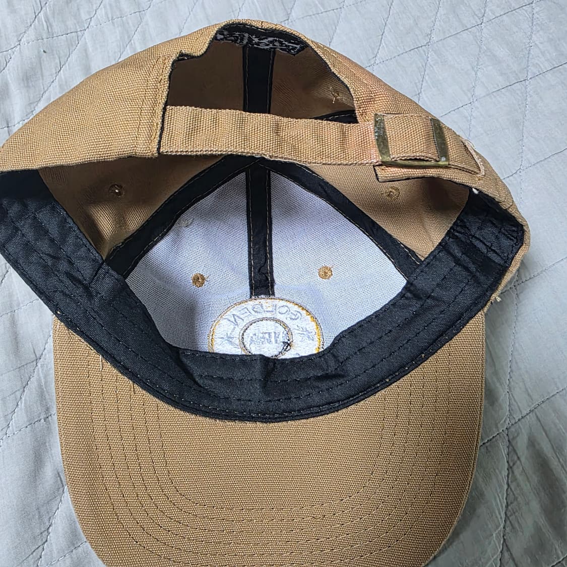 [OS] 빈티지 NRA 골든 이글 6패널 볼캡 베이지 상품이미지5