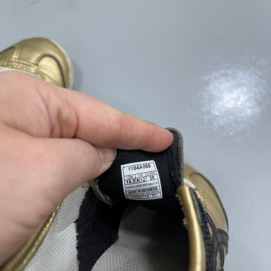 185 오니츠카타이거 키즈 운동화 0312M1 상품이미지7