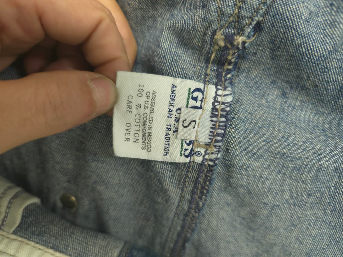 90s GUESS Vintage Denim Overalls 상품이미지9