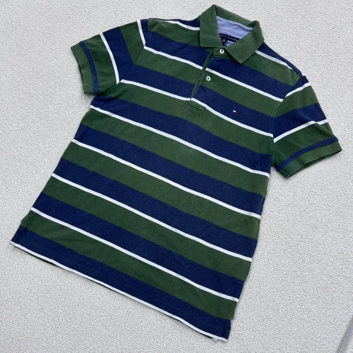 XS 타미힐피거 여성 반팔 카라 티셔츠 0319E 상품이미지1