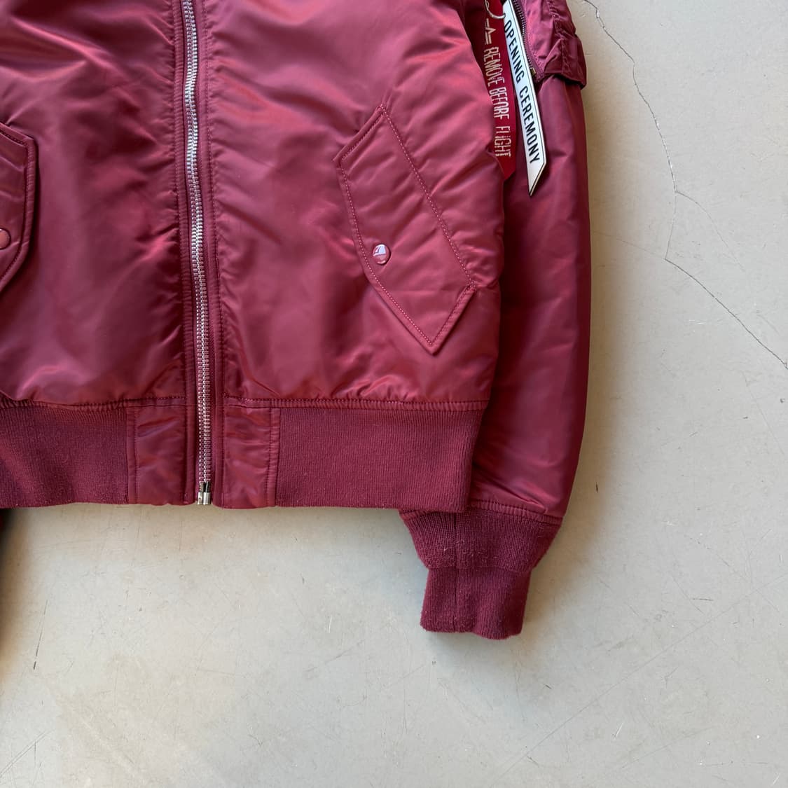 알파 인더스트리 x 오프닝 세레모니 플라이트 자켓 상품이미지3